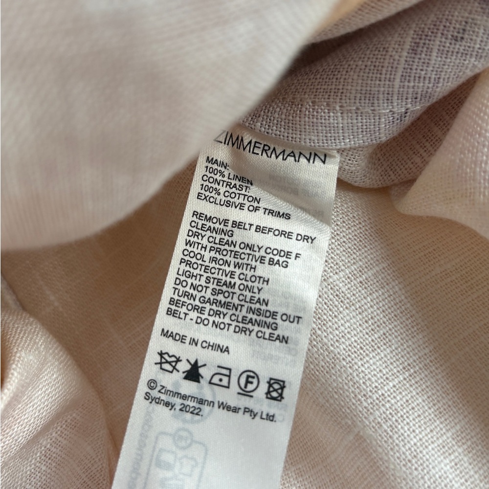❌SOLD❌NWT Zimmermann Lyrical Buttoned Midi Dress in Dreamy Floral | sz0 US4 UK8 - Picture 14 of 14
